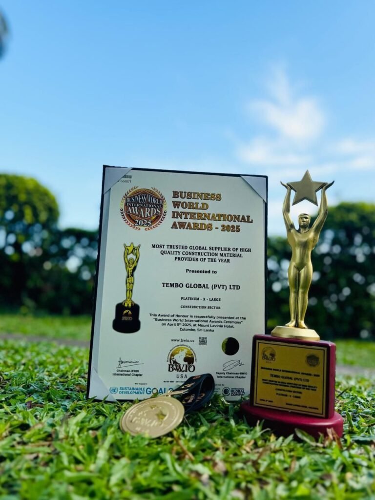 Tembo Global Industries Limited Wins Prestigious Honors at Business World International Awards 2025